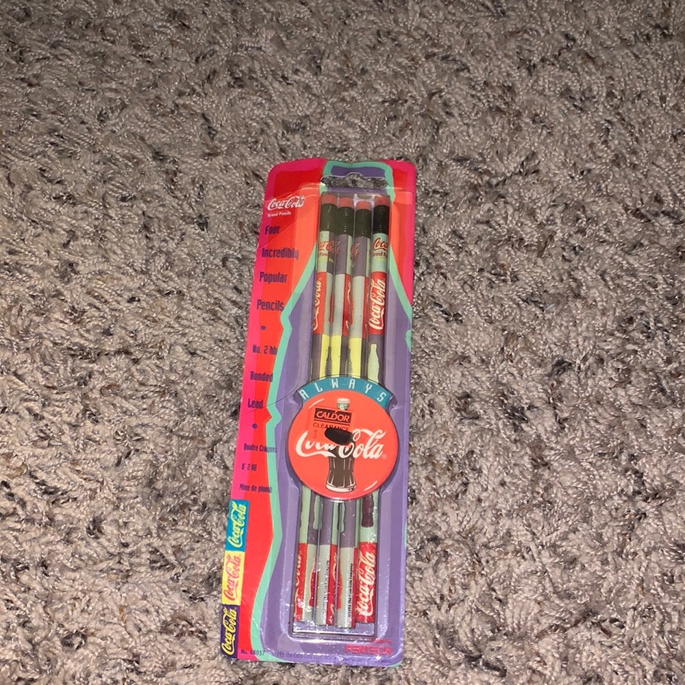 Vintage Coca Cola pencils